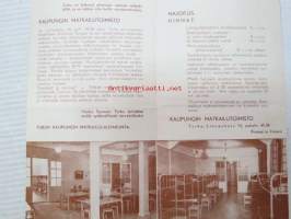 Arvoisat opettajat ja oppilaat - Turku kutsuu -matkailuesite
