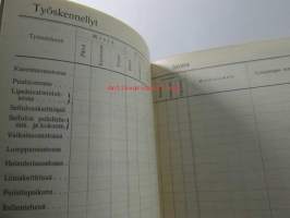 Työ-todistus harjoittelija Suomen Paperi- ja puumassateollisuuden harjoittajain liitto käyttämätön