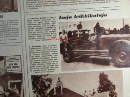 Kuvaposti 1955 nr 34 sis. mm. seur. artikkelit / kuvat / mainokset; Kiskon pitäjästä kirkkojärven rannalta Hornien linna löytynyt, Taiteileva Dollariruhtinatar