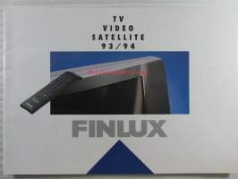 Finlux 1993-94 TV, video, satellite - Myyntiesite