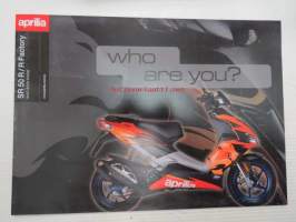 Aprilia SR 50 R / R Factory -myyntiesite