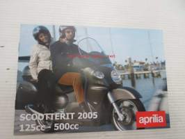 Aprilia 125 -500 cc skootterit 2005 -myyntiesite