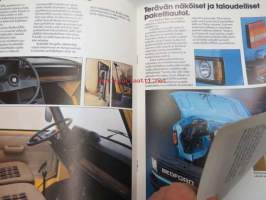 Bedford Blitz 250, 280, 350 pakettiautot - tyylikkyyttä ammattimiehille -myyntiesite