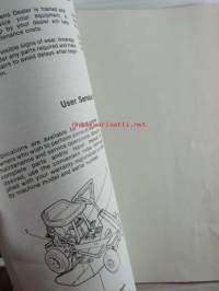 Ariens 912 series Riding Mower Owner&#039;s manual - päältä ajettava ruohonleikkuri, omistajan käsikirja