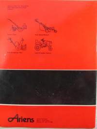 Ariens 912 series Riding Mower Owner&#039;s manual - päältä ajettava ruohonleikkuri, omistajan käsikirja