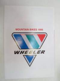 Helkama Wheeler Mountain Bikes polkupyörät 1995 -myyntiesite