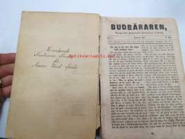 Budbärären - Evangeliska Fosterlands-Stiftelsens Tidning 1867 -sidottu vuosikerta