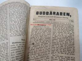 Budbärären - Evangeliska Fosterlands-Stiftelsens Tidning 1867 -sidottu vuosikerta