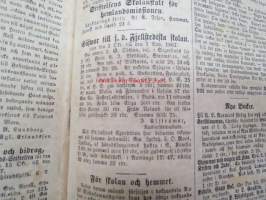 Budbärären - Evangeliska Fosterlands-Stiftelsens Tidning 1867 -sidottu vuosikerta