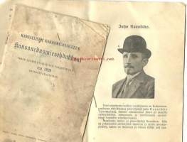 Kansallisen Kokoomuspuolueen kansanedustajaehdokkaat Turun eteläisessä vaalipiirissä 1929  -  edustajien esittely - vaaliesite