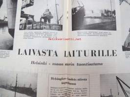 Teollisuuslehti 1951 nr 10, sis. mm. Uivan öljysäiliön historiaa - tankkilaivat, ym.