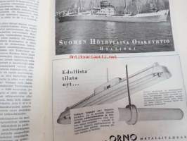 Teollisuuslehti 1951 nr 10, sis. mm. Uivan öljysäiliön historiaa - tankkilaivat, ym.