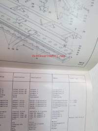 Lely Lelyterra Rotary Harrow, Operators manual and parts list, Type 310-32, 355-32, 360-32, 405-32, 410-32 -käyttöohjekirja ja varaosaluettelo