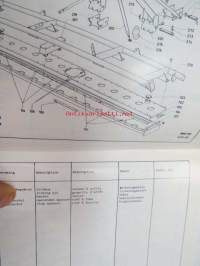 Lely Lelyterra Rotary Harrow, Operators manual and parts list, Type 310-32, 355-32, 360-32, 405-32, 410-32 -käyttöohjekirja ja varaosaluettelo