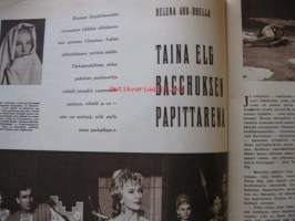 Suomen Kuvalehti 1960 / 47 sis mm,kansik,Taina Elg.Turun arkipäivää.Pikku Orvokin suuri perhe,Turkulainen Helinin perhe.Tälläinenon maailmansota