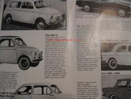 Autonovo  20 vuotta  esite, Fiat 11 automallia 1962