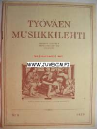 Työväen Musiikkilehti 1929 nr 9