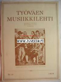 Työväen Musiikkilehti 1929 nr 11