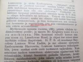 Ruusu-Risti 1928-29 Salatieteellinen aikakauskirja sidottu vuosikerta