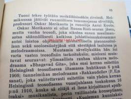 Ruusu-Risti 1924 Okkultinen aikakauskirja sidottu vuosikerta