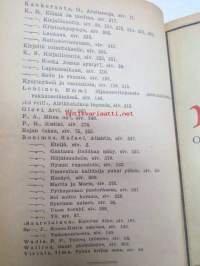 Ruusu-Risti 1923 Okkultinen aikakauskirja sidottu vuosikerta