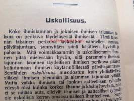 Ruusu-Risti 1923 Okkultinen aikakauskirja sidottu vuosikerta