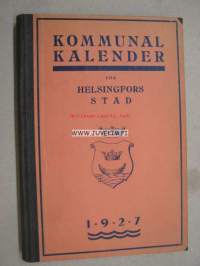 Kommunal kalender för Helsingfors stad 1927