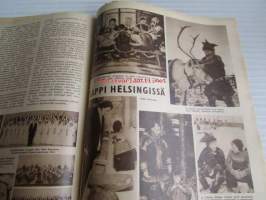 Suomen Kuvalehti 1951 nr 7, (kansikuva Leena Pietilä), V. A. Koskenniemi: ranskalainen rapsodia, olisiko jo aika sijoittaa siirtokalastajat, kurja kirje