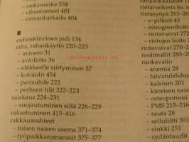 Naisen oma kirja- terveenä ja onnellisena kautta vuosien