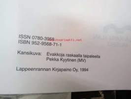 Elämää edestakaisin - Karjalaisten evakkotaival 1939-1944 -Etelä-Karjalan museo -näyttelykirja, runsas kuvitus ja