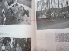 Elämää edestakaisin - Karjalaisten evakkotaival 1939-1944 -Etelä-Karjalan museo -näyttelykirja, runsas kuvitus ja