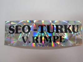 SEO Turku V. Rimpe -tarra