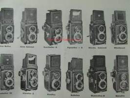 Tekniikan maailma 1955 nr 11, sis. mm. seur. artikkelit / kuvat / mainokset; Kamera katsaus 6 X 6 kamerat, Uusia radioputkia, DC 96 paristokäyttöinen ulaputki,