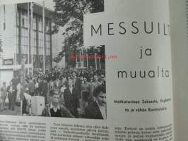 Tekniikan maailma 1955 nr 10, sis. mm. seur. artikkelit / kuvat / mainokset;  Kamerakatsaus 6 x 9 kamerat, Omatekoinen suurennuskone 1.000 markalla, Tehkää itse