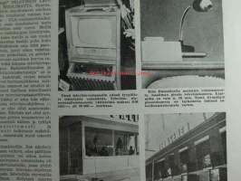 Tekniikan maailma 1955 nr 10, sis. mm. seur. artikkelit / kuvat / mainokset;  Kamerakatsaus 6 x 9 kamerat, Omatekoinen suurennuskone 1.000 markalla, Tehkää itse