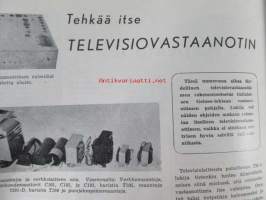 Tekniikan maailma 1955 nr 9, sis. mm. seur. artikkelit / kuvat / mainokset;  Mikrosuurennuksia uusilla menetelmillä, Televisiovastaanotin osaluettelo ja tekninen