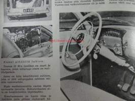 Tekniikan maailma 1955 nr 9, sis. mm. seur. artikkelit / kuvat / mainokset;  Mikrosuurennuksia uusilla menetelmillä, Televisiovastaanotin osaluettelo ja tekninen