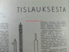 Tekniikan maailma 1955 nr 5, sis. mm. seur. artikkelit / kuvat / mainokset; Uusi Nikon S-2, Halpa ja helppo rakenteinen Vihmuri eli puutarhakastelija, Tislauksesta,