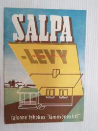 Salpa-levy - talonne tehokas lämmönvahti -myyntiesite