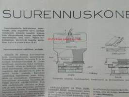 Tekniikan Maailma 1955 nr 3, sis. mm. seur. artikkelit / kuvat / mainokset; Tekniikan Maailma koekuvaa Flexaret IIIa, Suurennuskone, Pre-selektori suora