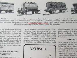 Tekniikan Maailma 1955 nr 1, sis. mm. seur. artikkelit / kuvat / mainokset; Neulakortin jokamiehen reikäkorttijärjestelmä, Moniasteinen vastakytkentä - hyvän