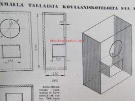 Tekniikan Maailma 1955 nr 12, sis. mm. seur. artikkelit / kuvat / mainokset; Suomalaisen Tapio Köykän vahvistinkeksintö maailmalla, Transistori vastaanotin XX