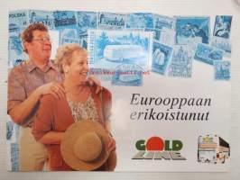 Gold Line valmismatkat Eurooppaan busseilla 1995 -myyntiesite