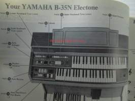 Guide to Your Yamaha Electone Organ B-35N