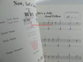 Let&#039;s Play the Yamaha Electone - Textbook for beginners primary course - Nuotteja aloittelijoille