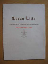 Turun lilja - kantaatti Turun kaupungin 700- vuotisjuhlaan