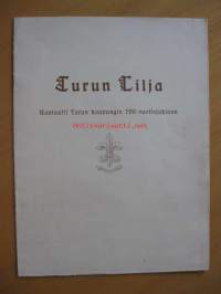 Turun lilja - kantaatti Turun kaupungin 700- vuotisjuhlaan