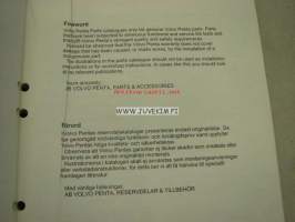 Volvo Penta TD100G-87 from SN 2100291138- D100, 1030, 1031 parts catalogue -varaosaluettelo