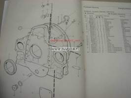 Volvo Penta TD100G-87 from SN 2100291138- D100, 1030, 1031 parts catalogue -varaosaluettelo