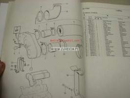 Volvo Penta TD100G-87 from SN 2100291138- D100, 1030, 1031 parts catalogue -varaosaluettelo